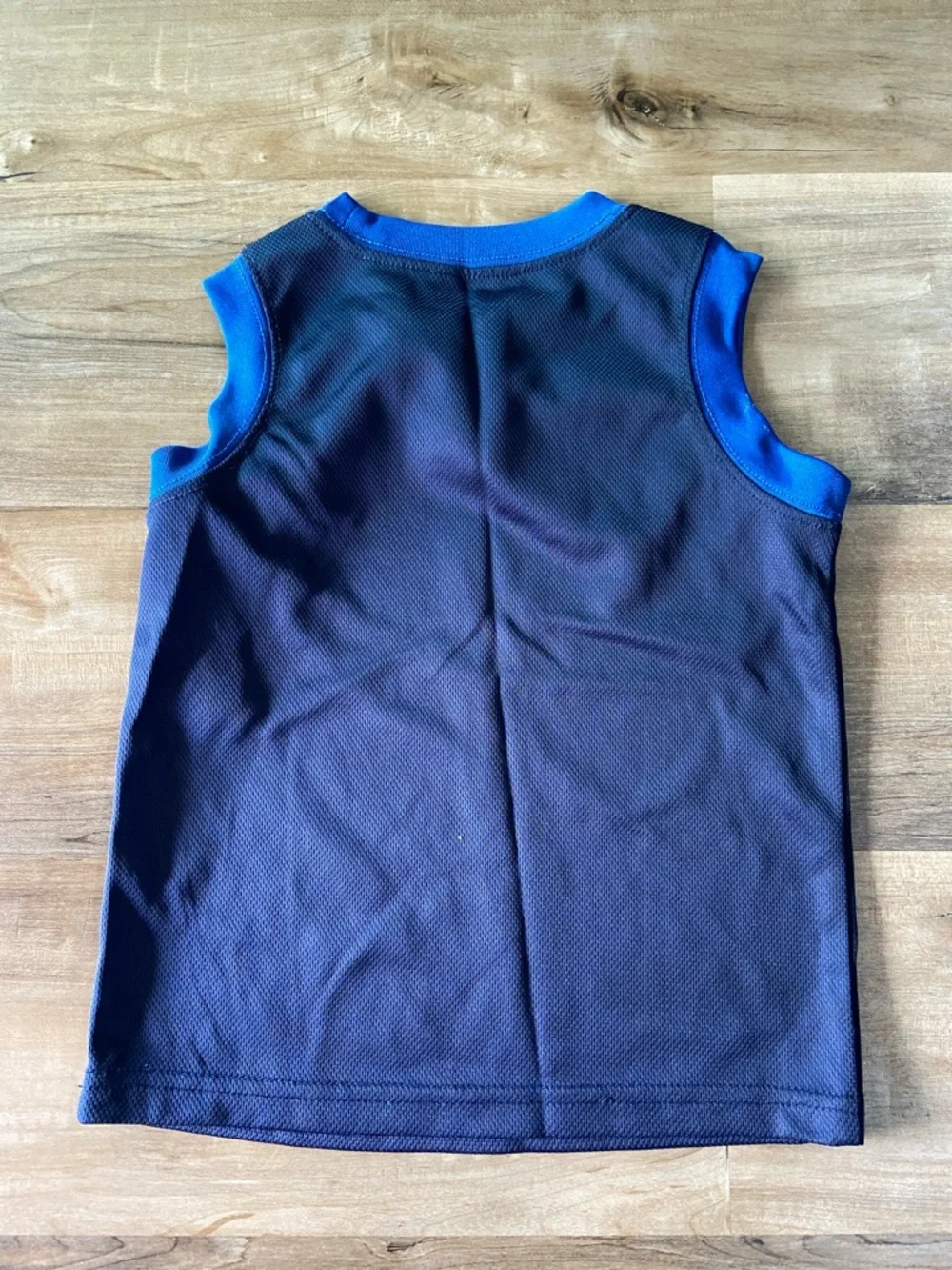 $1 - wonder nation Navy Tank with Royal Blue Trim